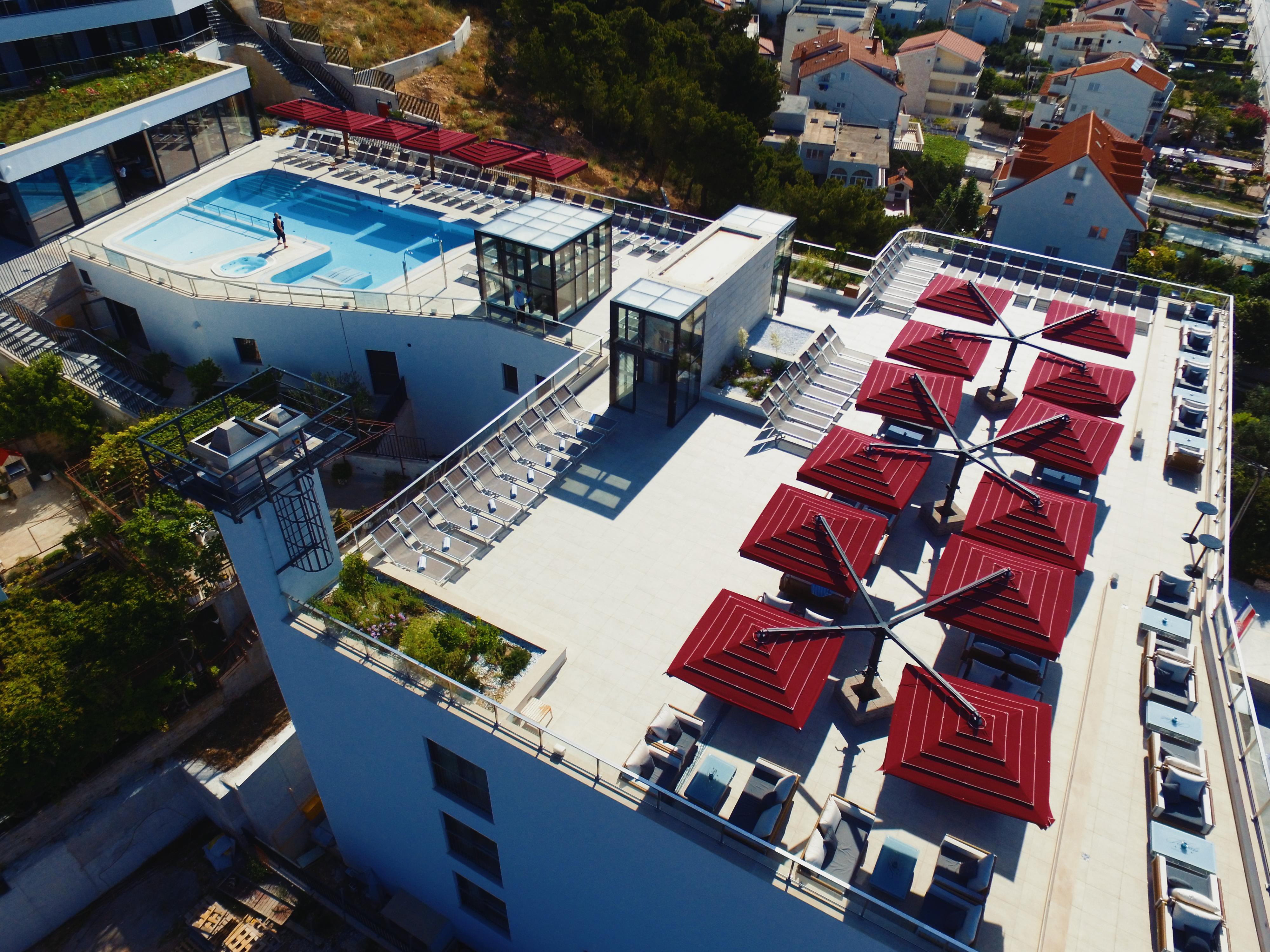 Hotel Plaza Duce Duće Exterior foto